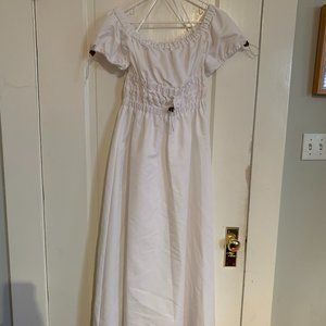 TAGS ON - Staud Midi White Off Shoulder Dress